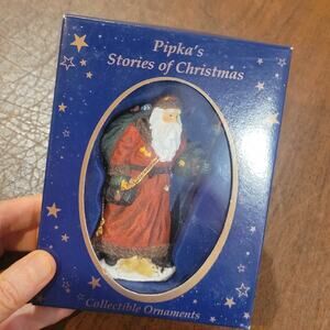 Pipka’s Stories Of Christmas Collectible Ornament 11403 Star Catcher Santa